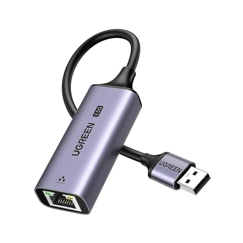 ADAPTADOR ETHERNET 2.5G USB-A A LAN RJ45