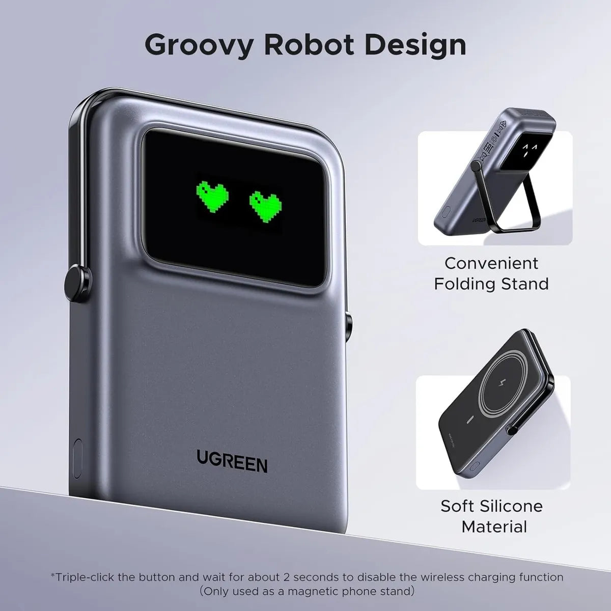 Power Bank Magsafe Wireless UGREEN Portable PD 20W 10000mAh