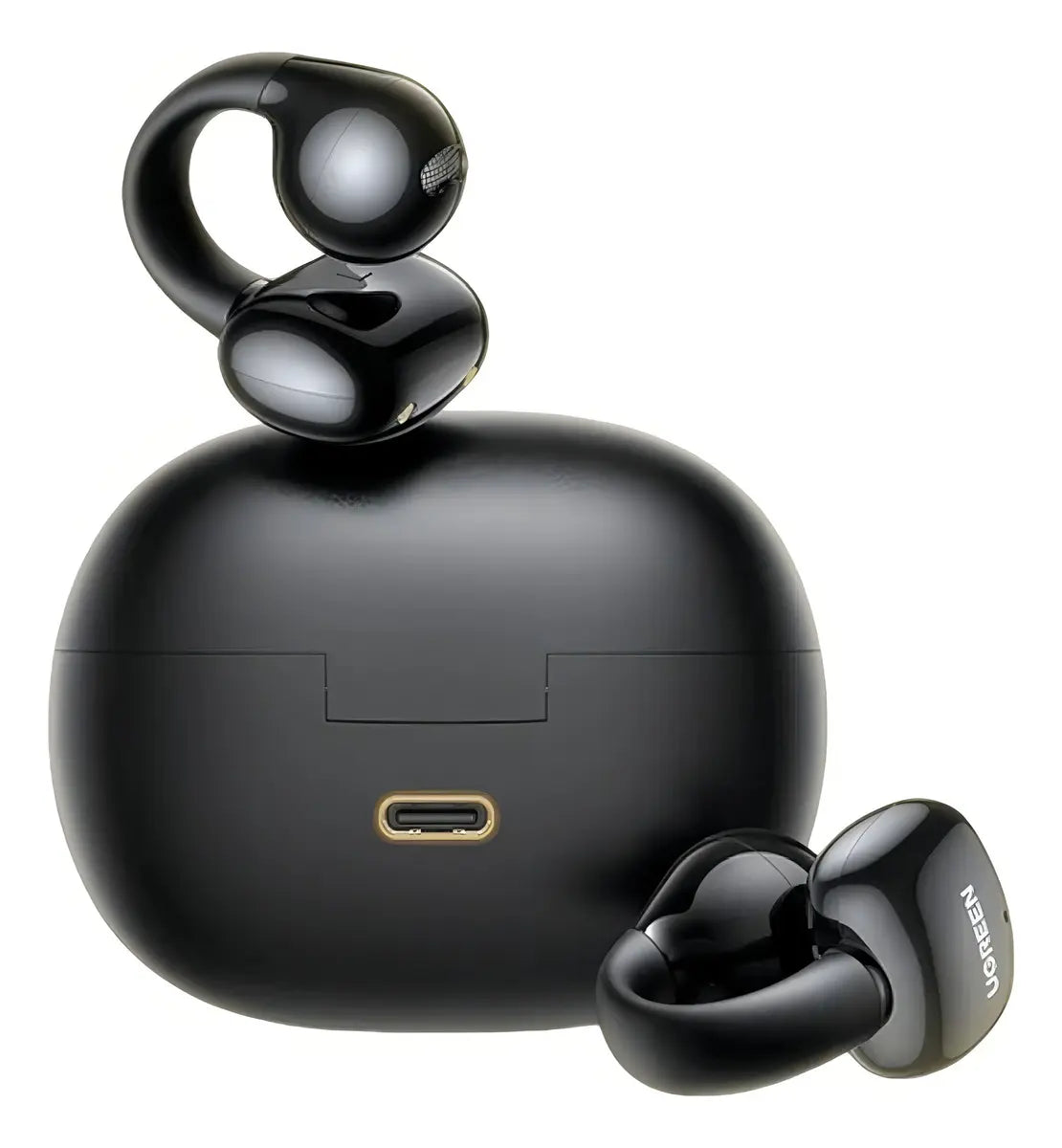 Audífonos Inalámbricos Hitunes3 Ugreen Bluetooth 5.3 Earbuds Color Negro/Blanco