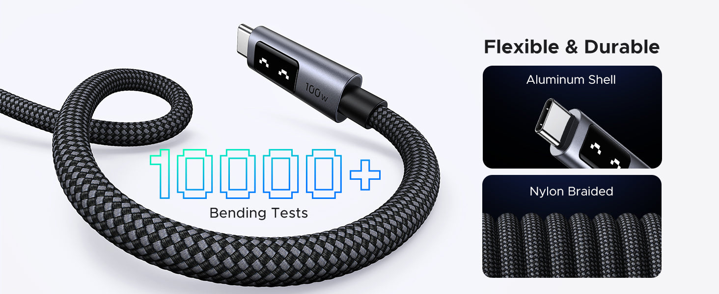 Cable tipo C a C UGREEN 100W 1 metro